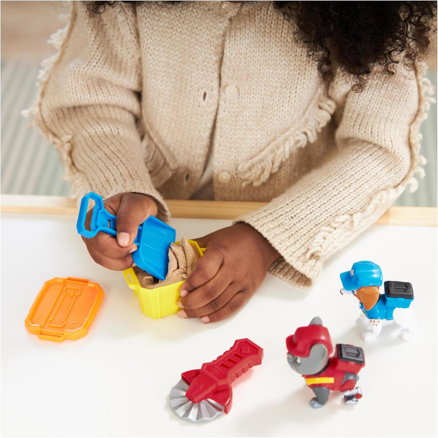 Figurki Spin Master Paw Patrol Rubble i jego Ekipa Charger & Wheeler 6066685 (0778988459300) - obraz 8