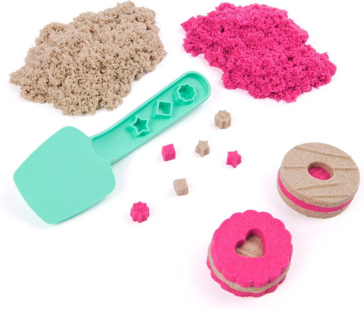 Piasek kinetyczny Spin Master Kinetic Sand Ciasteczka 6071549 227 g (0681147043039) - obraz 6