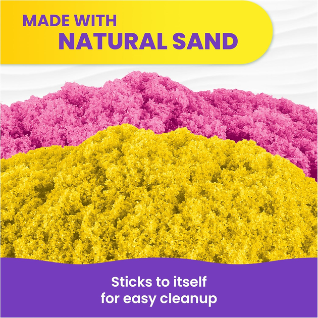 Кінетичний пісок Spin Master Kinetic Sand Квітка 6071548 240 г (0681147043015) - зображення 12