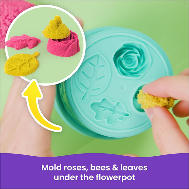 Кінетичний пісок Spin Master Kinetic Sand Квітка 6071548 240 г (0681147043015) - зображення 13
