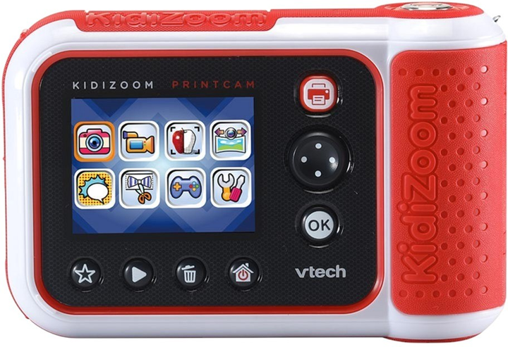 Aparat cyfrowy VTech KidiZoom Print Cam Red/White (80-549184) - obraz 4