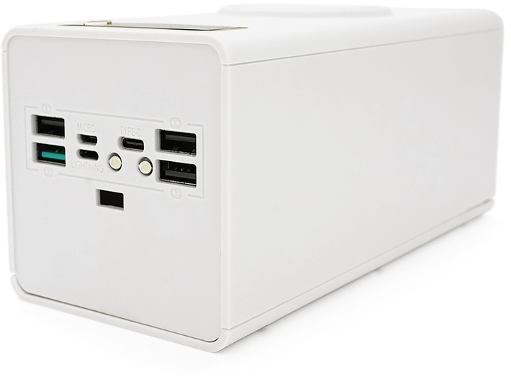 Корпус Voltronic для Power bank Voltronic D32-PD-QI Magnetic White (YT37113) - зображення 3