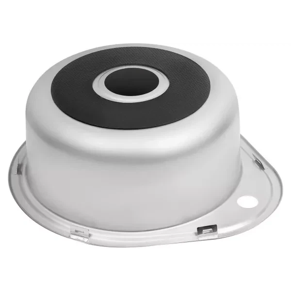 Кухонна мийка WEZER 4843(08) Decor 480x430x180 мм + сифон - изображение 3