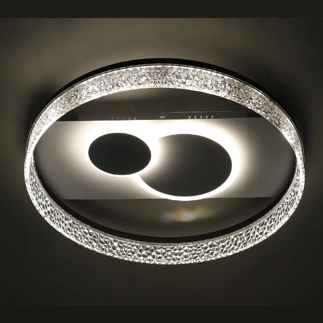 Світильник стельовий світлодіодний (смарт люстра) LED Ardero AL6100ARD 52W SERENA білий - зображення 2