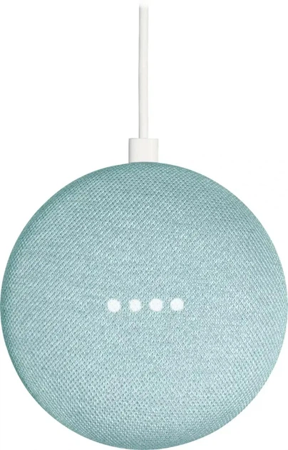 Розумна колонка Google Home Mini Aqua (GA00275) - зображення 2