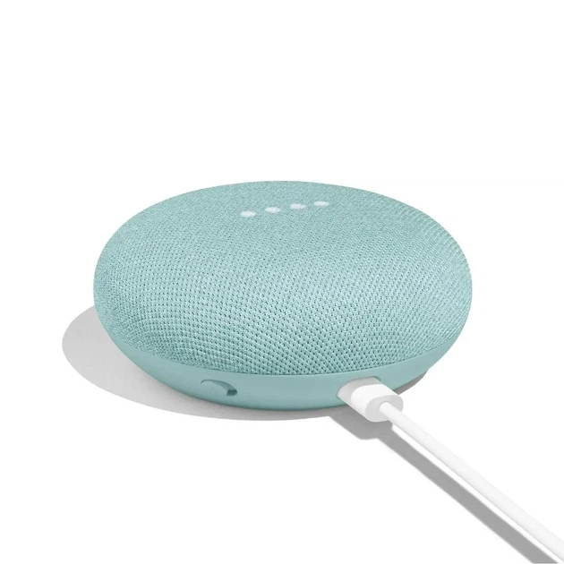 Розумна колонка Google Home Mini Aqua (GA00275) - зображення 3