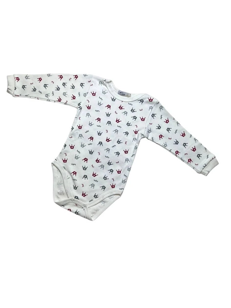 Боді 80 розміру для немовлят з довгим рукавом “Baby Crown” - изображение 6