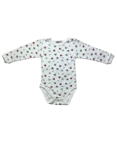 Боді 80 розміру для немовлят з довгим рукавом “Baby Crown” - изображение 7