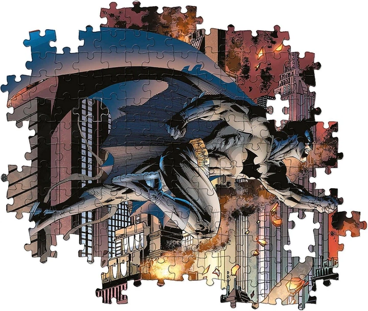 Пазл Clementoni Impossible Puzzle Batman Бетмен - 1000 шт. (39678) - Фото 4 Пазл Clementoni Impossible Puzzle Batman Бетмен - 1000 шт. (39678) - зображення 4
