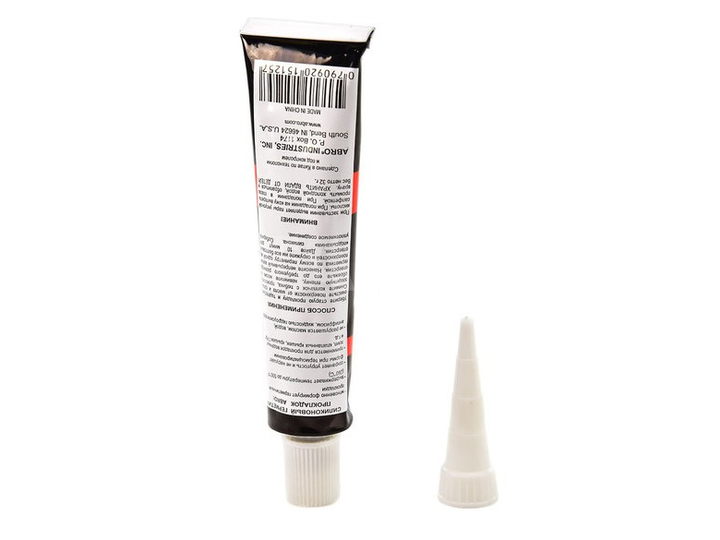 Герметик прокладки ABRO AB 12 32гр BLACK мал.12-AB CH small - зображення 2