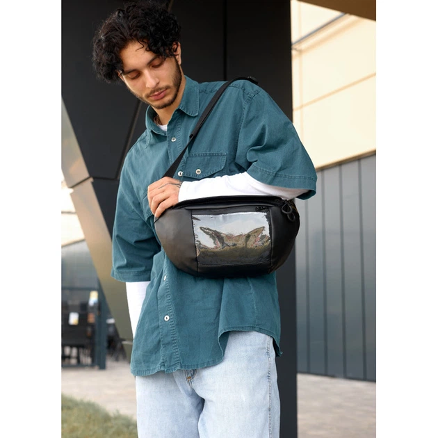 Велика чоловіча поясна сумка бананка Sambag DynamicDartII - изображение 7