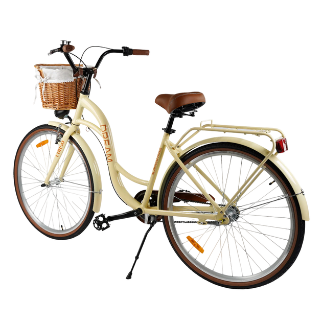 Велосипед городской Corso 28" Dream DM-280, оборудование Shimano Nexus-3, 3 скорости, алюминиевая рама. Beige (168030) - Фото 3 Велосипед городской Corso 28" Dream DM-280, оборудование Shimano Nexus-3, 3 скорости, алюминиевая рама. Beige (168030) - изображение 3
