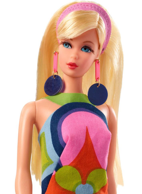 Кукла Барби Ночной гламур пышка Высокая Мода (The Barbie Look Metallic Mini)