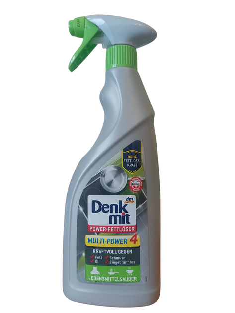 Спрей от жира Denkmit Power-Fettlöser Multi-Power 4 750 ml - Фото 3 Спрей от жира Denkmit Power-Fettlöser Multi-Power 4 750 ml - изображение 3