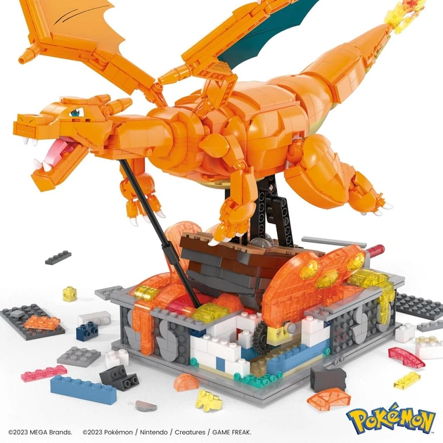 Конструктор Механический Чаризард с движениями MEGA Pokémon Action Figure Motion Charizard Pokemon - изображение 3