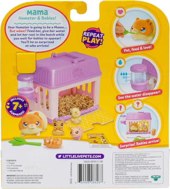 Игровой набор сюрприз Мама Хомяк Little Live Pets Mama Surprise