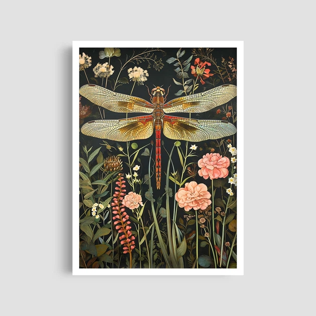 Постер Roomy "Golden Elegance" Без рамки A4 (29.7x21 cm) - изображение 5