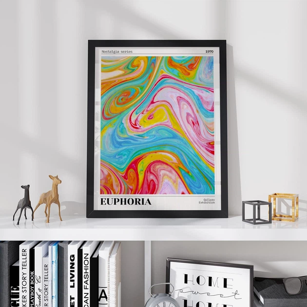Постер Roomy "Rainbow Swirl" Без рамки A2 (59.4x42 cm.) - зображення 2