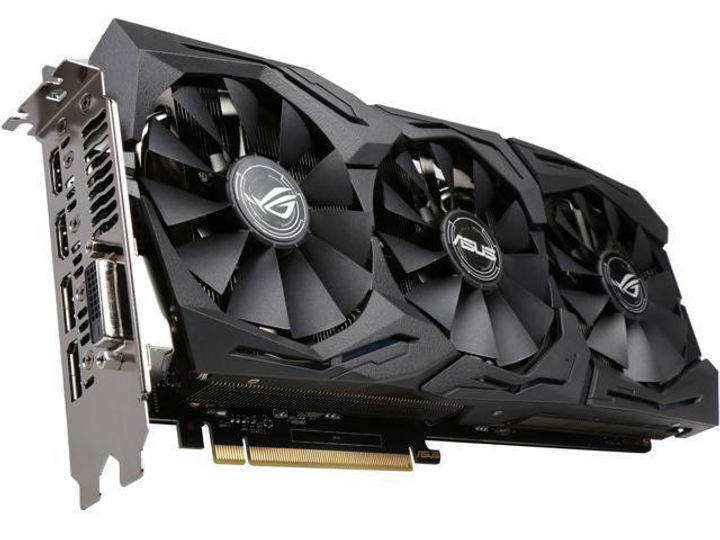 Відеокарта ASUS GTX 1060 6Gb Strix OC (STRIX-GTX1060-O6G