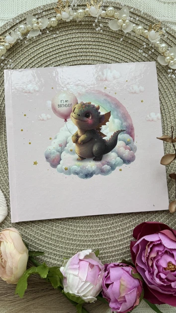 Іменна Книга побажань на День народження дитини На веселці HeyBaby - изображение 8