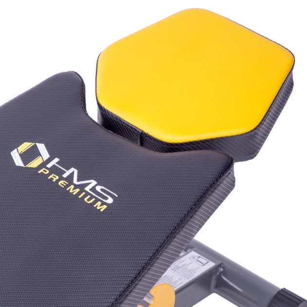 Ławka do ćwiczeń HMS z ławeczką rzymską LSR8311 (5907695596557) - obraz 7