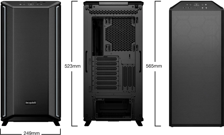 Корпус be quiet! Dark Base 701 Black (BGW58) - Фото 5 Корпус be quiet! Dark Base 701 Black (BGW58) - изображение 5