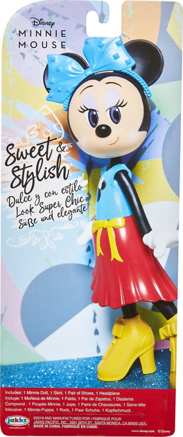 Фігурка Jakks Pacific Disney Minnie Mouse Солодка і Стильна 24 см (192995207608) - зображення 7