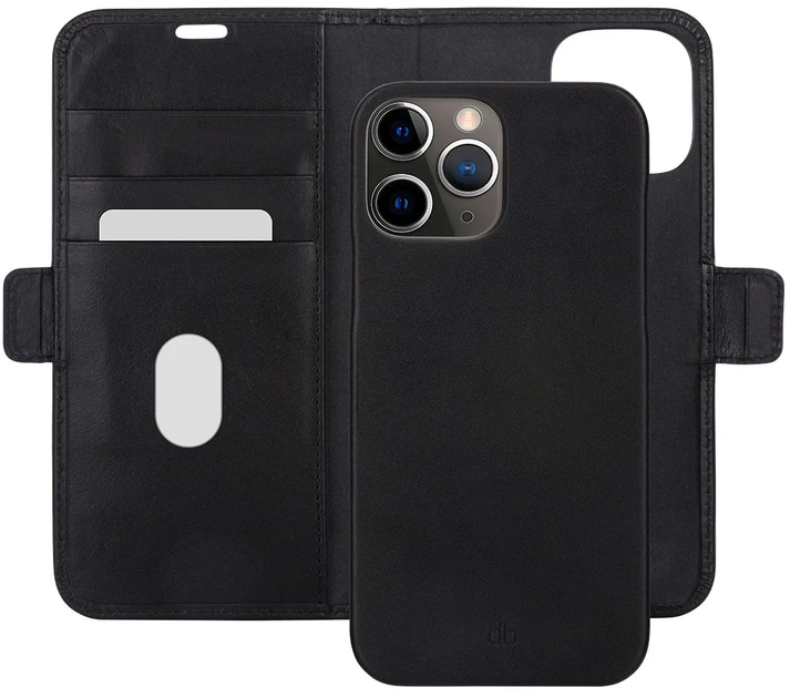 Etui z klapką Dbramante Lynge do Apple iPhone 13 Pro Max Black (LY67GTBL1319) - obraz 6