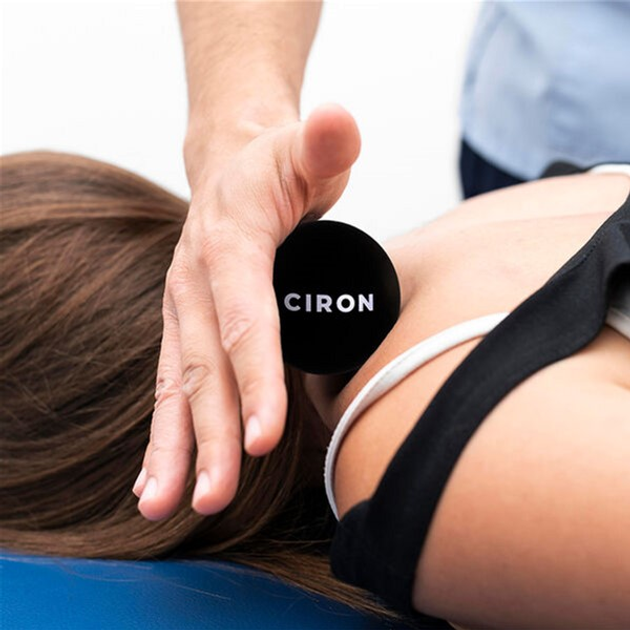 Piłka do masażu Ciron 6 cm Black (5904463685000) - obraz 3