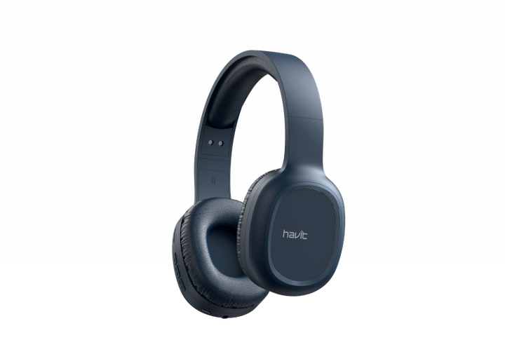 Навушники сині накладні бездротові HAVIT HV-H2590BT PRO - зображення 3