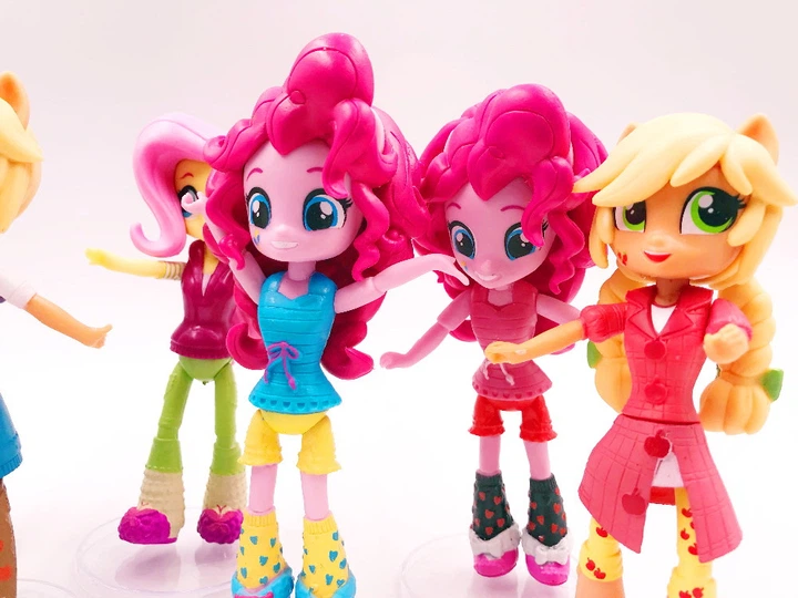 Набір ляльок My Little Pony 7шт, 13 см - (руки, ноги й голова на шарнірах. У кожної фігурки Літл поні є підставка) - зображення 9