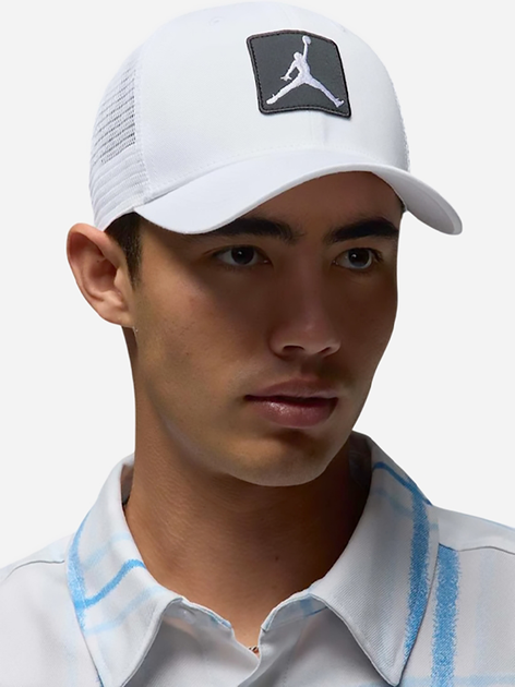 Кепка літня Nike U J Rise Cap S Cb Trkr Jm Ptch Fz0774-100 S-M Біла (197593419057)