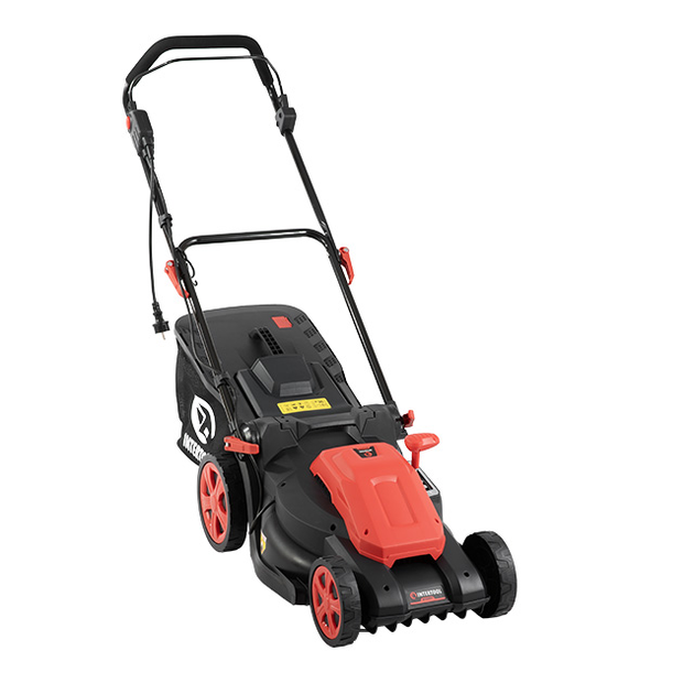 Газонокосилка электрическая INTERTOOL WT-2265 (1.8 кВт, 230 В~50 Гц, 3200 об/мин, ширина захвата 400 мм, высота среза 25-75 мм, контейнер 40 литров) - изображение 7