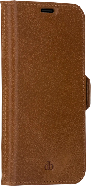 Etui z klapką Dbramante Copenhagen Slim do Apple iPhone 13 Pro Max Tan (CS67GT001330) - obraz 7