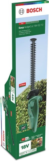 Аккумуляторный кусторез Bosch EasyHedgeCut 18-52-13 solo (0600849M00) - изображение 3