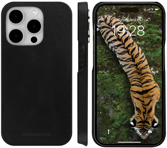 Etui z klapką Dbramante Lynge do Apple iPhone 15 Pro Max Black (LY67GTBL1866) - obraz 3