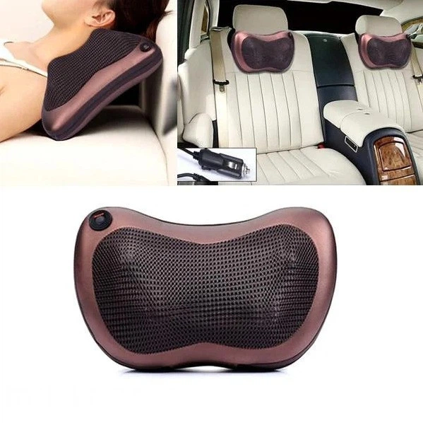 Массажная инфракрасная подушка для шеи и спины 25 Вт Massage pillow - изображение 2