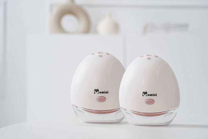 Podwójny laktator elektroniczny Momini TwinHarmony bezprzewodowy 120 ml (5906601060342) - obraz 10