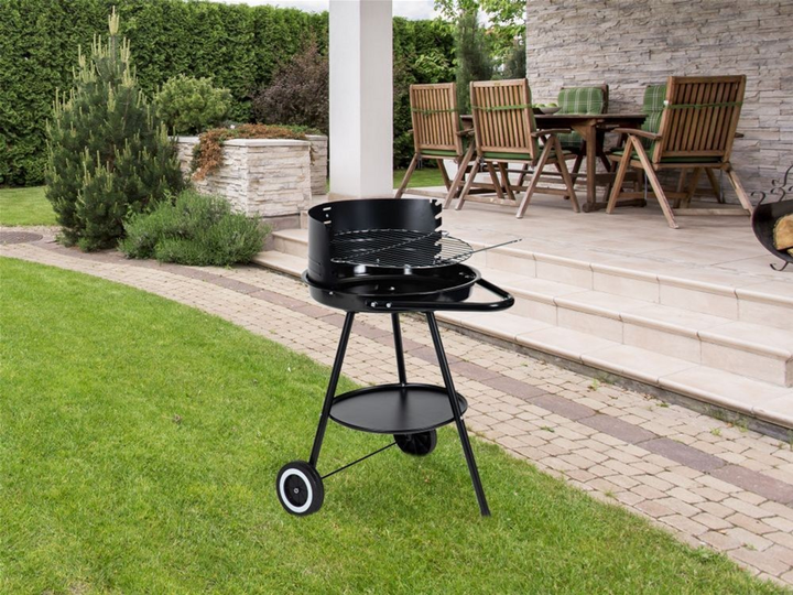 Grill węglowy ModernHome by Multistore z regulacją wysokości rusztu (5903089067054) - obraz 7