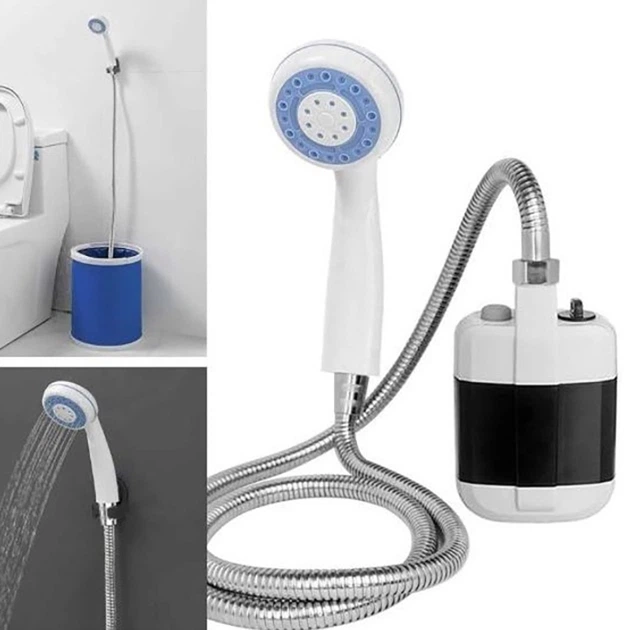 Портативний душ Portable Outdoor Shower переносний акумуляторний - зображення 2