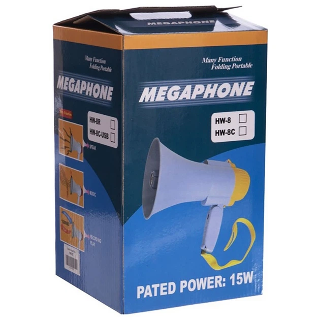 Гучномовець MEGAPHONE HW 8C акумуляторний - зображення 8