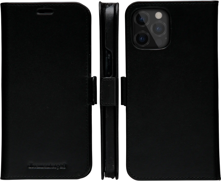 Etui z klapką Dbramante Lynge do Apple iPhone 12 Pro Max Black (LY67GTBL1182) - obraz 3