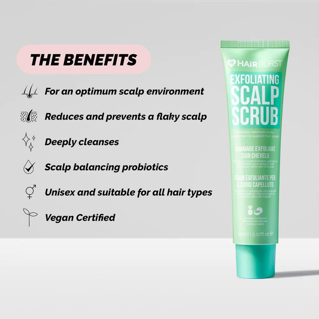 Peeling do skóry głowy Hairburst do suchej i wrażliwej skóry głowy 150 ml (5060743581094) - obraz 5