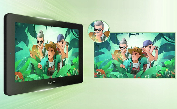Tablet graficzny Bosto BT-12HDT Black (6972288300292) - obraz 5