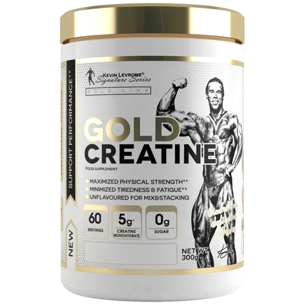 Креатин моногидрат Kevin Levrone Gold Creatine 300 грамм - Фото 1 Креатин моногидрат Kevin Levrone Gold Creatine 300 грамм - изображение 1