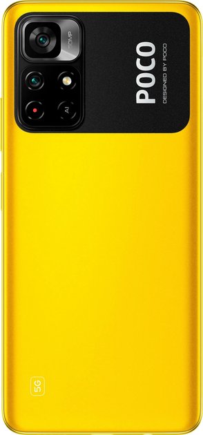 Smartfon Poco M4 Pro 5G 4/64GB Yellow (MZB0A1LEU) - obraz 3