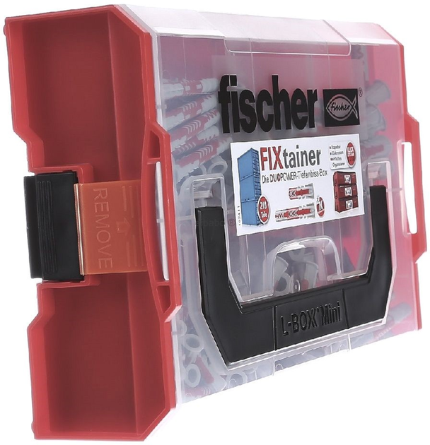 Zestaw kołków rozporowych Fischer FixTainer DuoPower 30-65 mm 210 szt. (4048962272628) - obraz 4