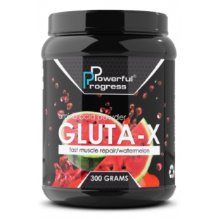 Глютамин Powerful Progress Gluta Х 300 грамм Арбуз - Фото 1 Глютамин Powerful Progress Gluta Х 300 грамм Арбуз - изображение 1