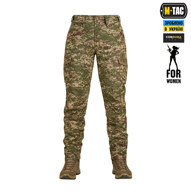 Штани M-Tac Aggressor Lady ріп-стоп NGU Camo 30/30 - зображення 2