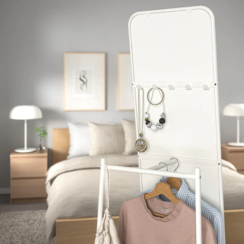 Напольное зеркало KNAPPER IKEA белый - Фото 3 Напольное зеркало KNAPPER IKEA белый - изображение 3